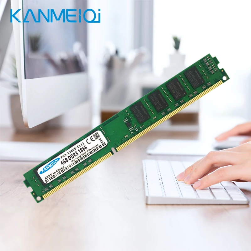 KANMEIQi оперативная память DDR3 8 Гб(2 шт x4гб) 1333 МГц 1600 МГц настольная Память DIMM PC3-12800S-CL11 240pivn 1,5 в Новинка