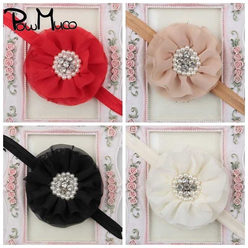 

Powmuco модные ювелирные изделия из золота Стразы шифоновое платье для новорожденных с цветочными узорами и эластичной повязкой на голову одн...