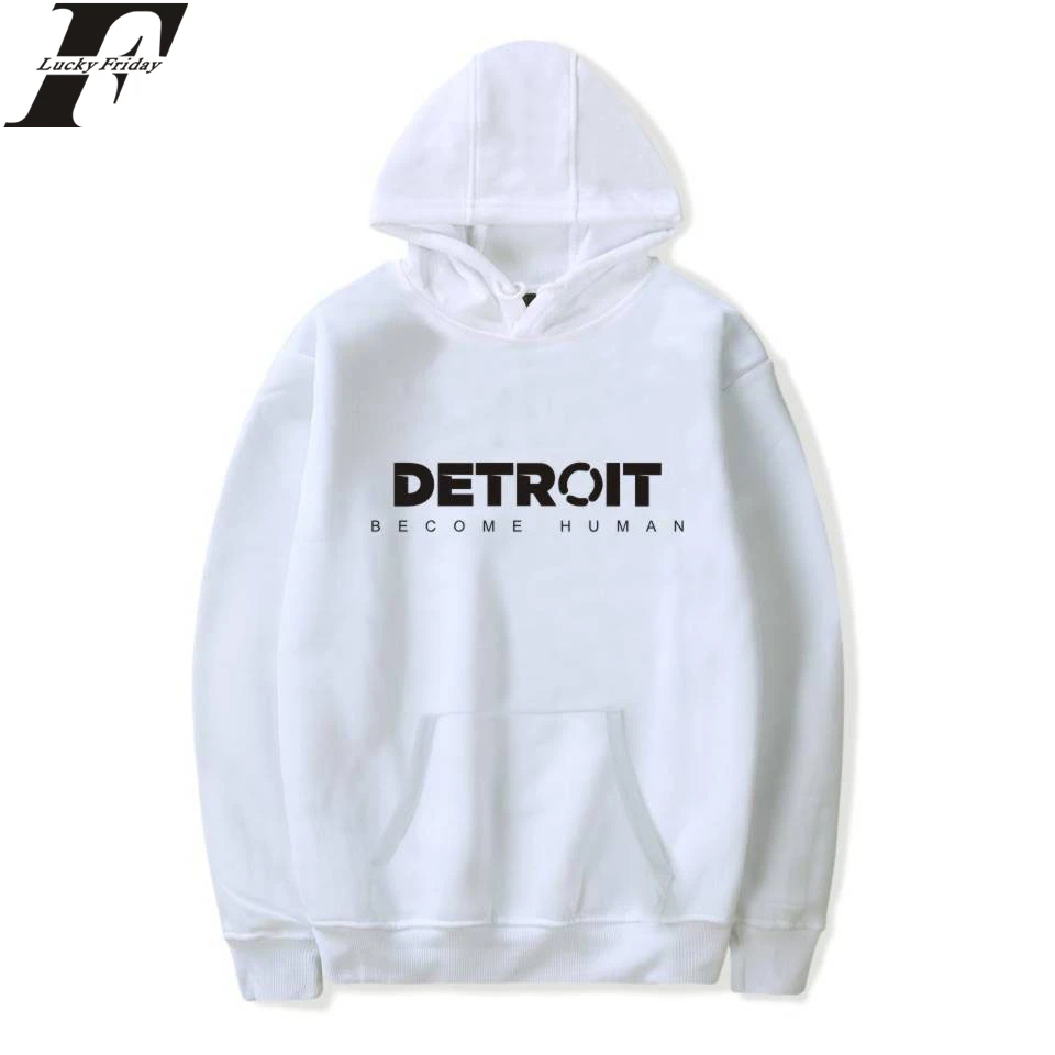 

Detroit Become Human Oversized hoodie Game Print Spring Women Regular Sweatshirts Casual Hoodies Casual Clothes Plus Size Tops