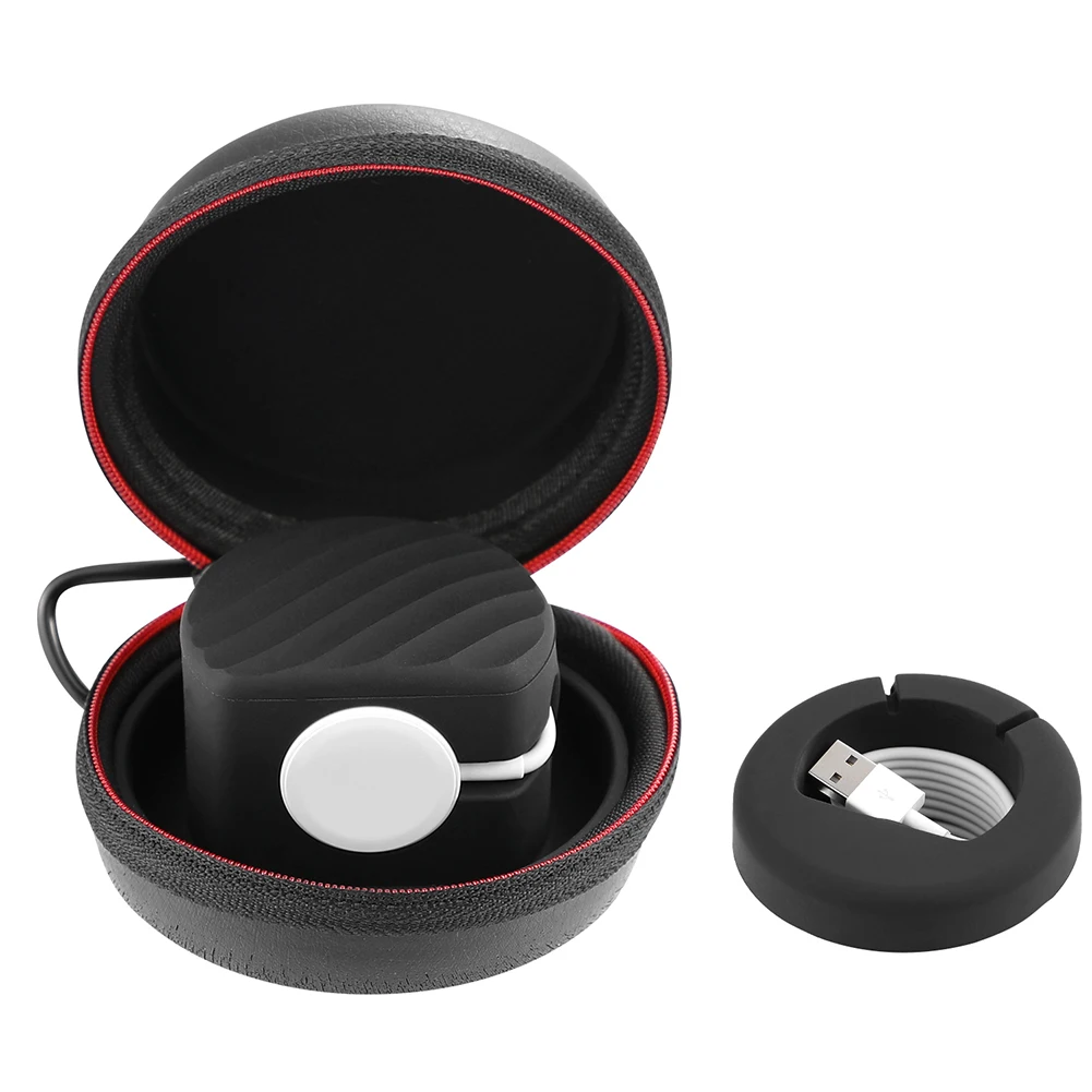 Портативный силиконовый мини держатель для зарядного устройства на молнии чехол