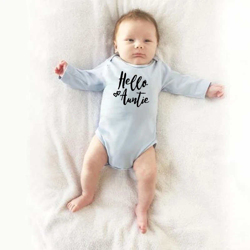 Здравствуйте тетушка боди для детей Одежда в стиле &quotунисекс&quot мальчиков и