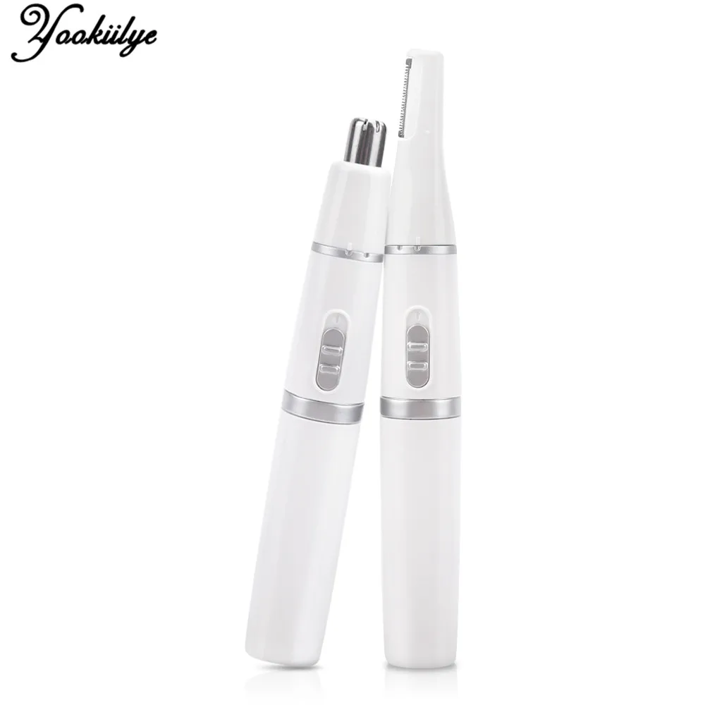 

Новинка 2 в 1 Электрический триммер для носа и ушей для бритья портативный эпилятор для мужчин женщин и мужчин бритва для бровей безболезнен...