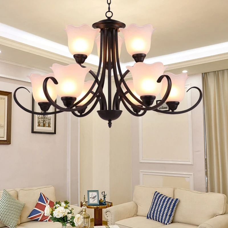 LukLoy современная люстра для гостиной подвески люстры освещение учебы спальни