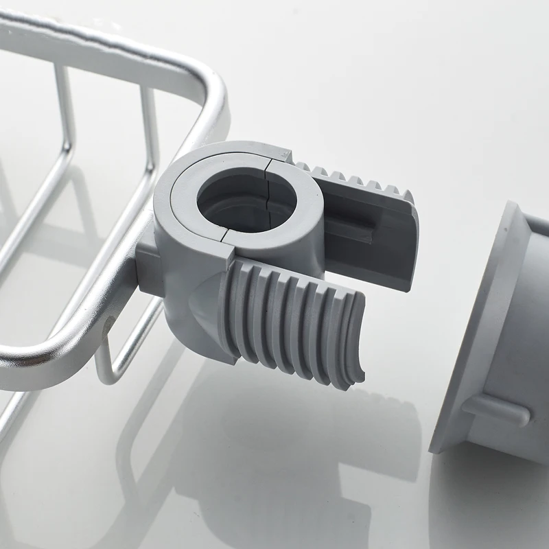 Пряжка для ванной комнаты спринклер труб Асфальтовая стойка держатель хранения