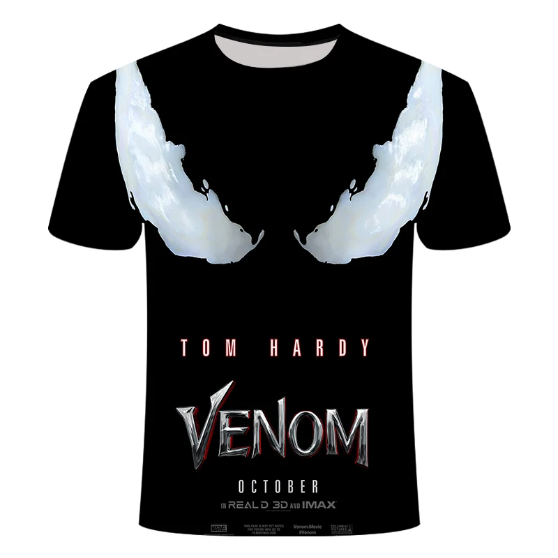 New Men/women T Shirts Venom Compression Shirt 3D Printed Summer Short Sleeve avenger sweatshirt gym hiphop large size 6XL