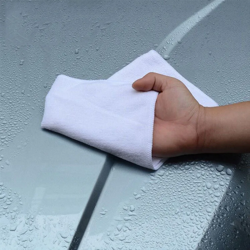 

5pcs30*30lavage auto towel warp-knitted nano fine fiber car wash water wipe car towel Fiber Towels