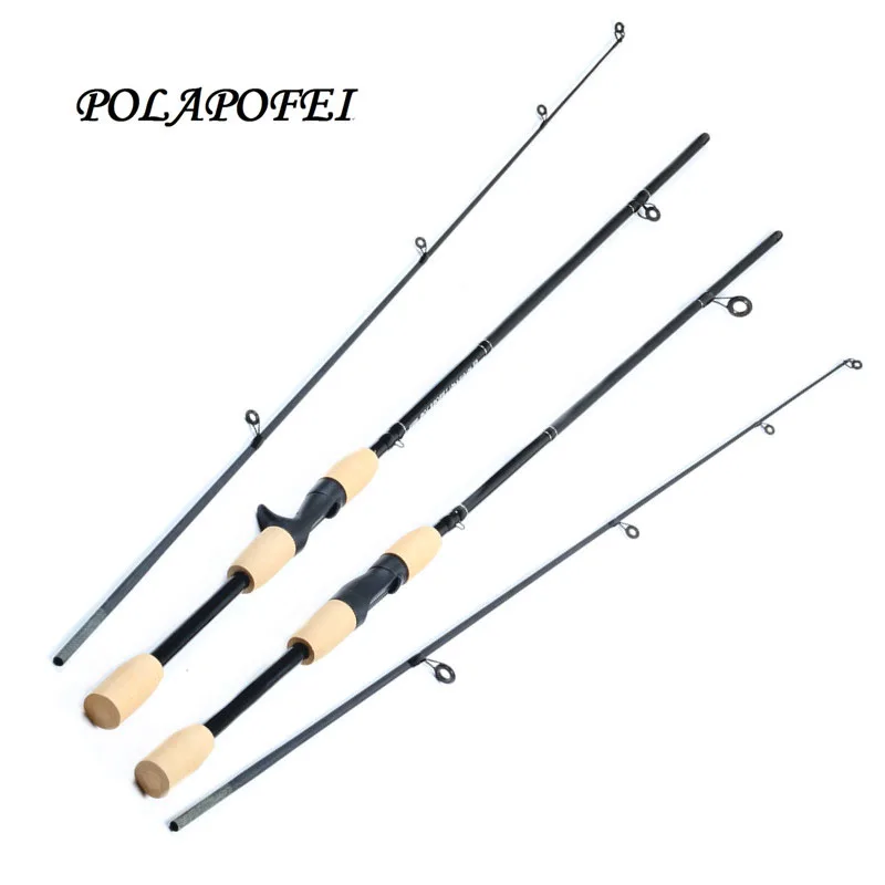 1 8 м углеродное рыболовное удилище приманка спиннинговое m 6 ~ 12LB Литье Удочки