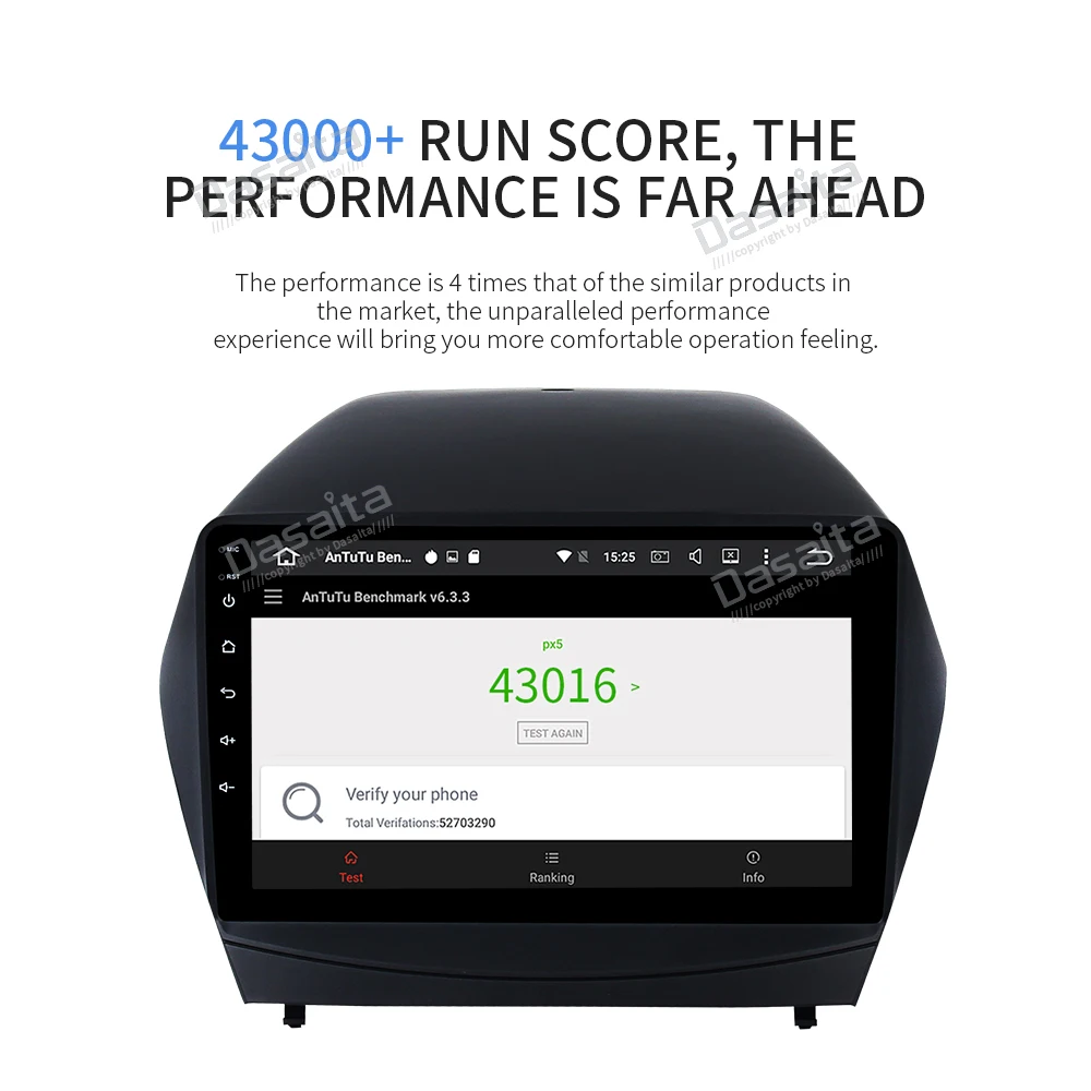Android 10 0 Автомобильный мультимедийный плеер для Hyundai Tucson ix35 2009 2015 Радио стерео 1 din
