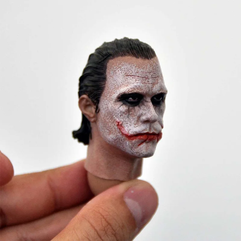 Тонкая картина 1/6 лепка с головой жесткого диска Joker Heath подходит для фигуры 12