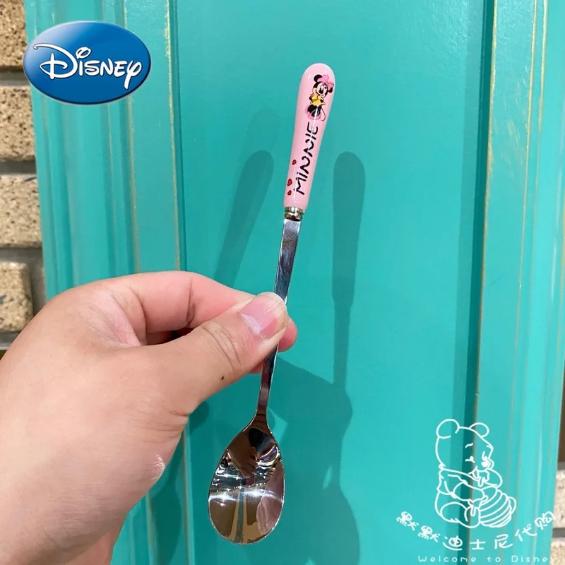 Оригинальная чайная ложка с длинной ручкой Disney Mickey Mouse Minnie Winnie The Pooh