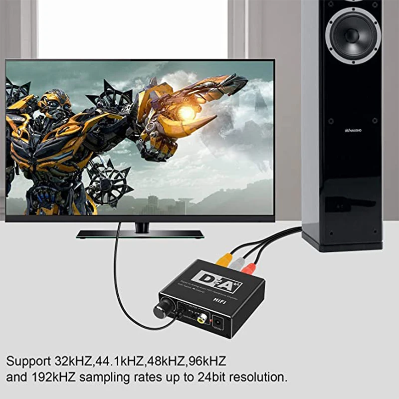DAC оптический Toslink коаксиальный двунаправленный переключатель RCA 3 5 мм разъем