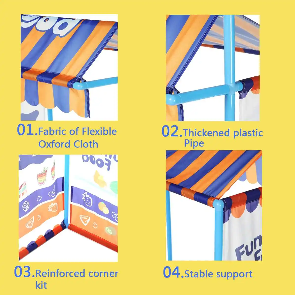 

Kids Play House Game Tent Toys Hamburg Store Boy Girl Princess Castle Portable Indoor Outdoor Children Play Tent House
