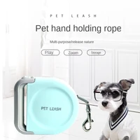 new pet leash retractable handle automatic retractable leash for walking the dog portable 5m dog leash dog accessories