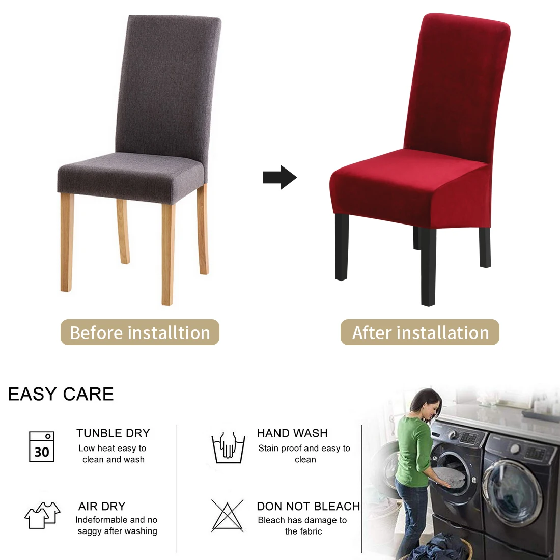 Чехол для стула из настоящей бархатной лисицы размера XL большой размер длинная