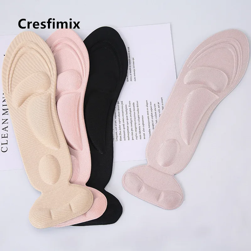Cresfimix semelle de chaussures Светильник Обувь для веса Стельки женщин Высококачественная