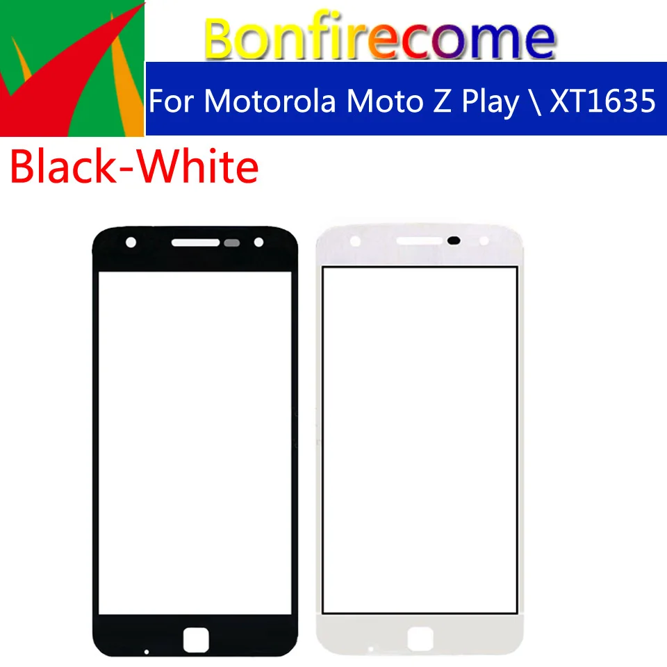 

10pcs\lot Touchscreen For Motorola Moto Z Play\Moto Z Play Droid XT1635 Touch Screen Front Panel Glass Lens LCD Outer Glass 5.5"