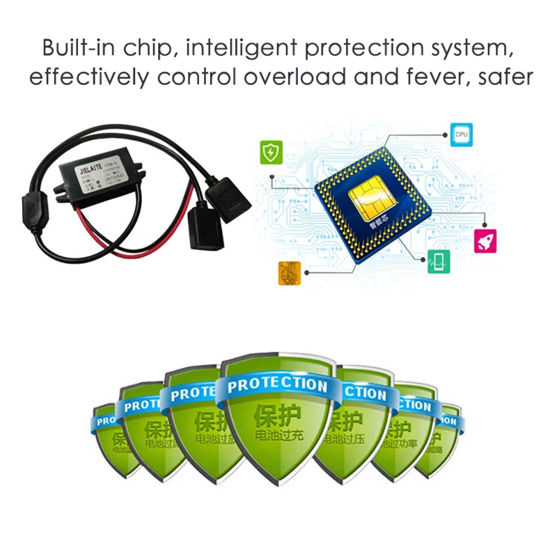 Модуль преобразователя постоянного тока от 12 В до 5 модуль источника питания