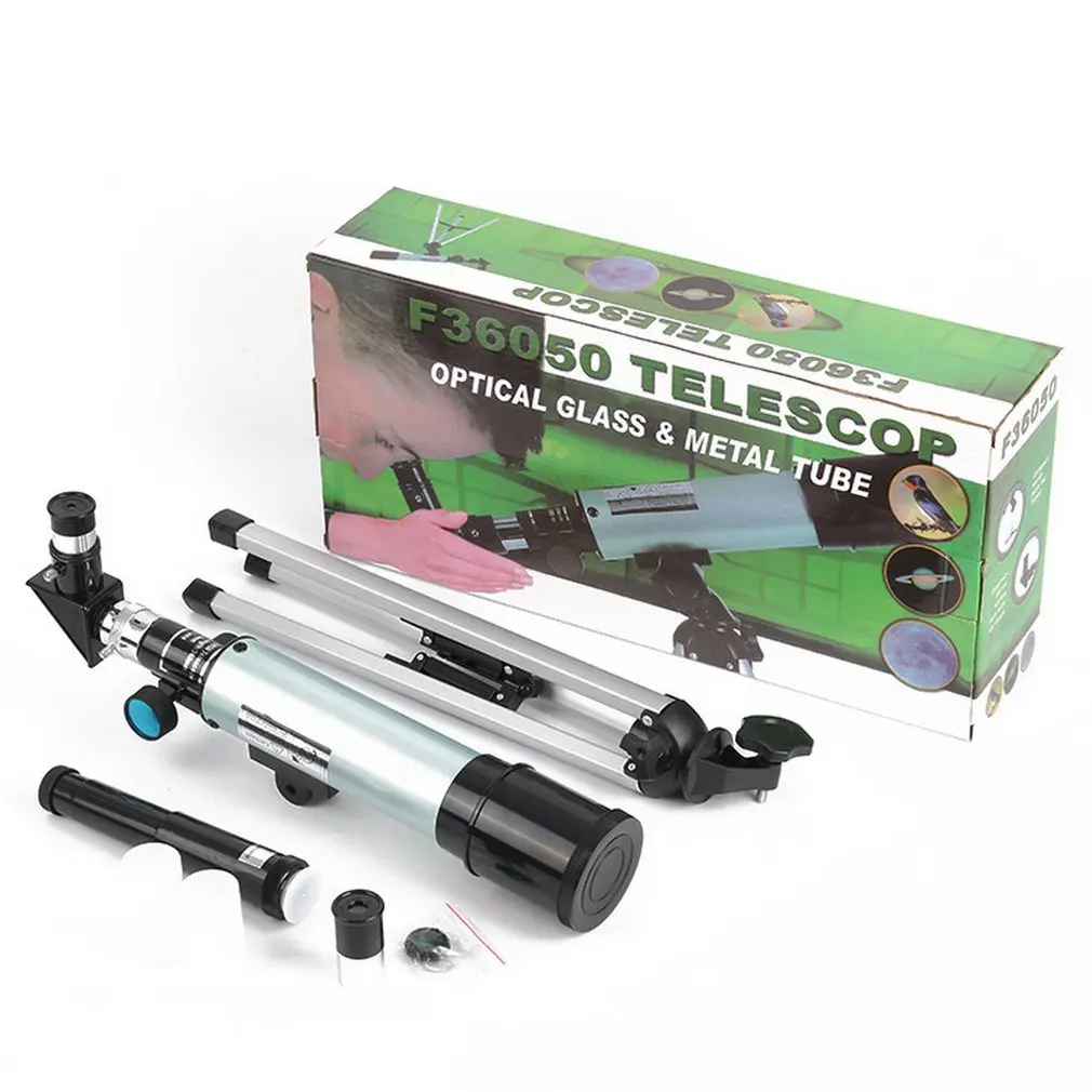 F36050 преломляющий 90X астрономический телескоп монокулярный широкоугольный