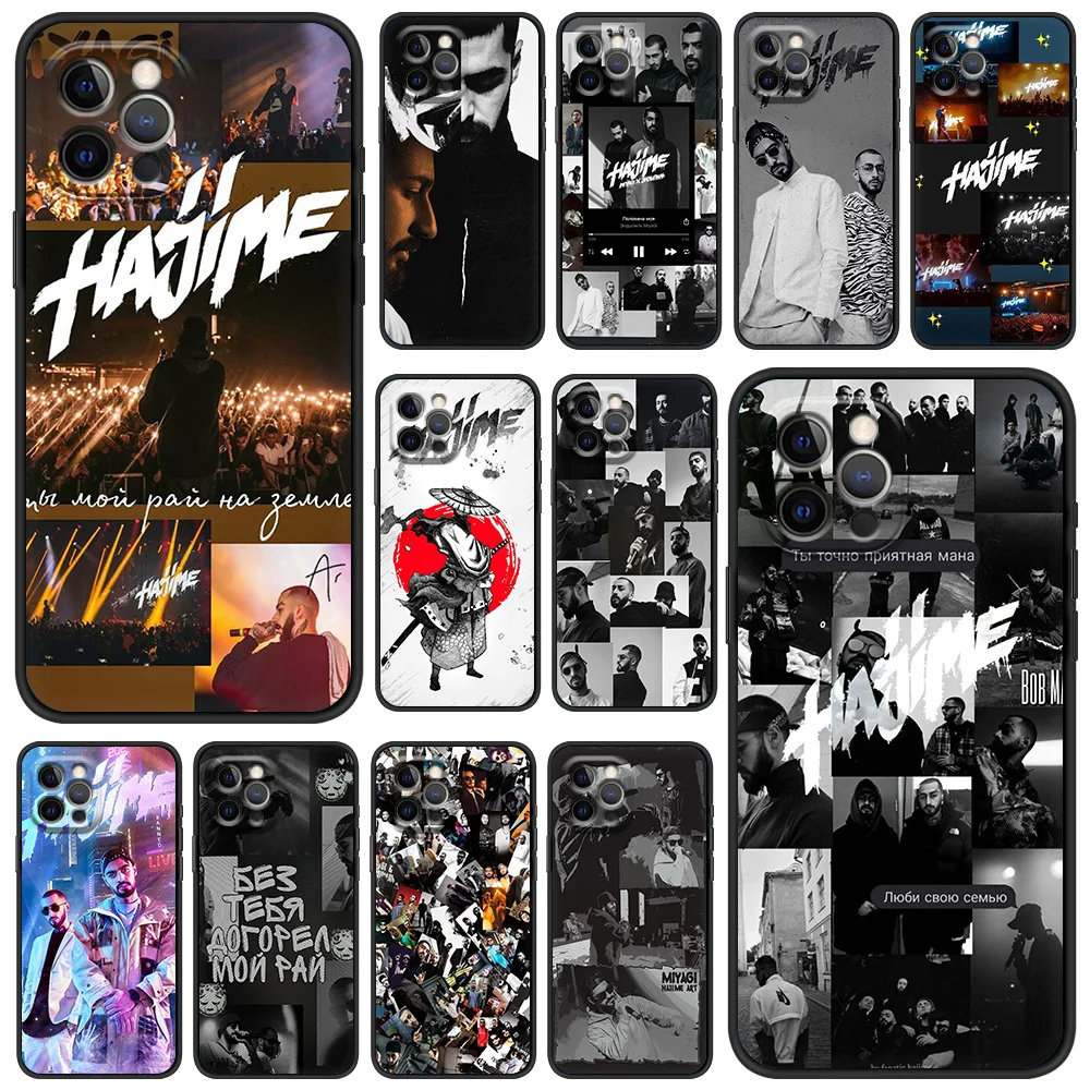 

Hajime MiyaGi Andy Panda Phone Case For iPhone 13 12 11 Pro MAX XR X SE XS 7 8 Plus Luxury iPhone13 Fundas Soft Black Cover Capa
