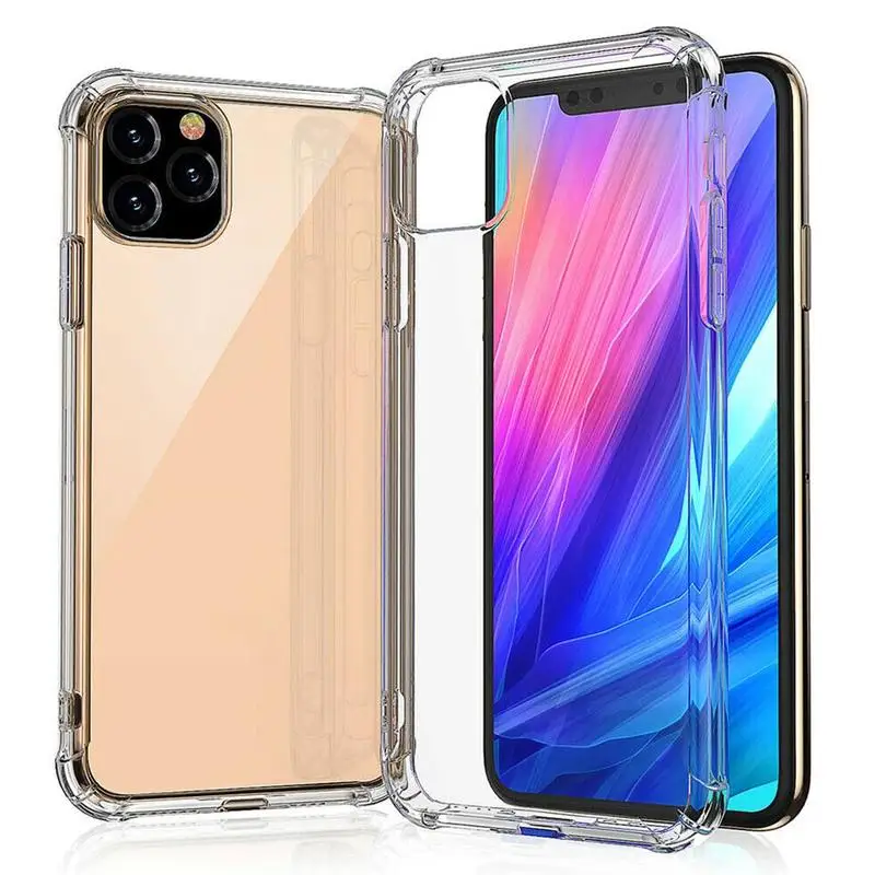 Роскошный чехол для iPhone 11 X XS 8 7 6 s Plus прозрачный тонкий мягкий силиконовый из ТПУ XR