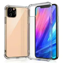 Роскошный чехол для iPhone 11 X XS 8 7 6 s Plus прозрачный тонкий мягкий