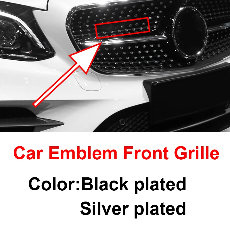 1 шт. автомобильный передний знак решетки радиатора для Mercedes Benz AMG W212 W213 W205 W177 V177 W247