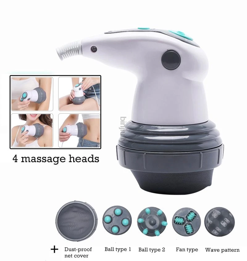 Новый дизайн Электрический бесшумный Вибрационный массажер для всего тела