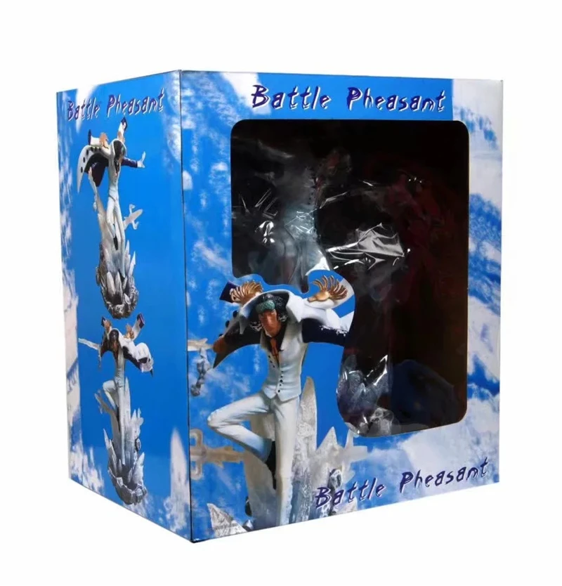 

Anime One Piece Kuzan Battle Ver. GK PVC Action Figure Statue Collectible Model Big Size One Piece Toys Doll Gifts 34cm