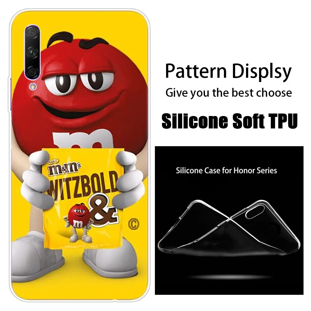 002 Силиконовый чехол M& M's Chocolate Nutella Bottle для huawei Honor 20 20i 10i 10 9 8 Lite 9X 8X 8A 8S 7S 7A Pro View 20 Play3 - Цвет: 002