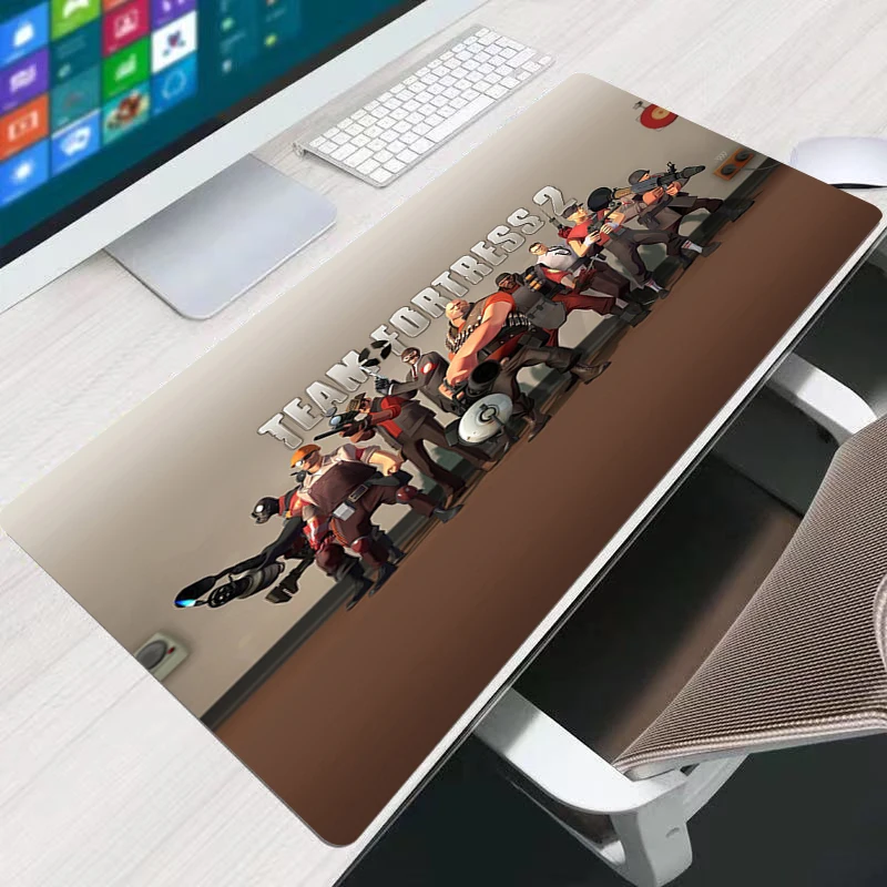 

Team fortress 2 Mouse Pad large Mini mousepad gamer for game mat tapis de souris kawaii gaming accessories wrist rest desk mat