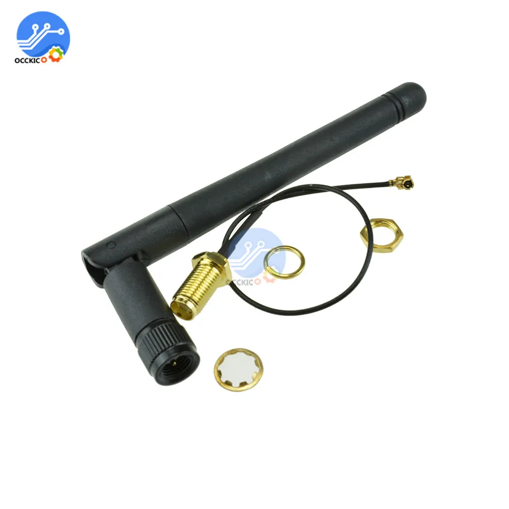 2 4G Беспроводной антенна для ESP8266 esp 02/05/07 NRF24L01 + PA CC2500 модуль|antenna wireless|antenna 2.4gantenna
