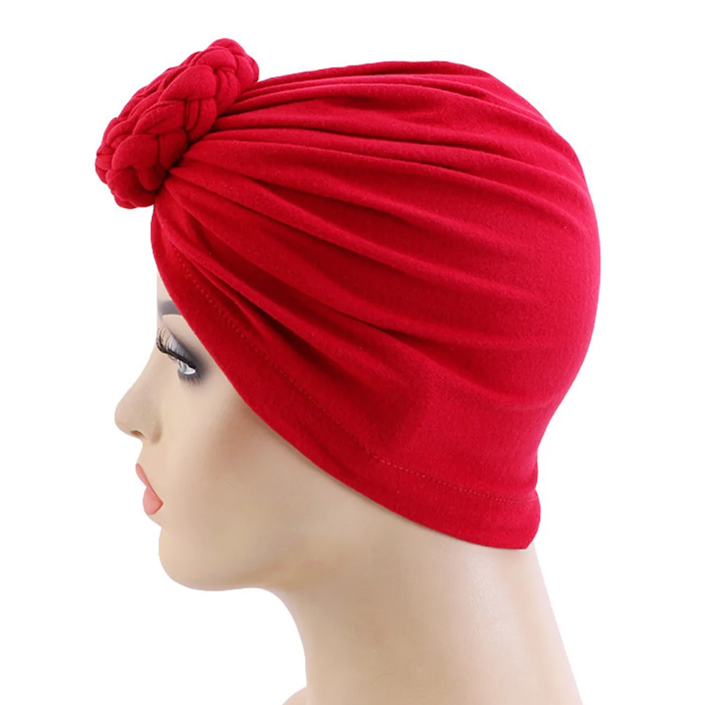 Головной Топ Плетеный телефон Эластичная головная повязка для женщин Turbante |