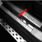 Для Nissan X-Trail X Trail XTrail T32 2014- 2018 нержавеющие двери и подоконники Kick аксессуары для стайлинга автомобилей