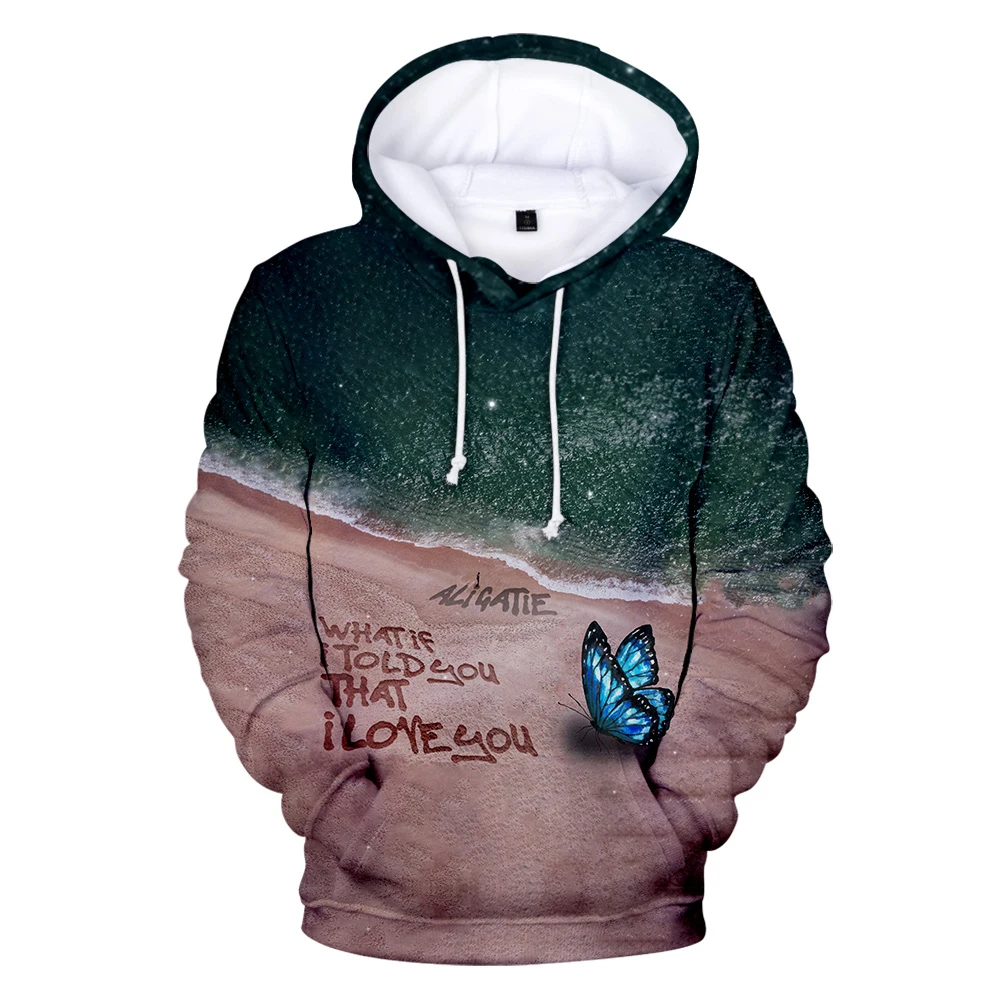 Толстовки с капюшоном для мужчин и женщин модные пуловеры 3D принтом певицы