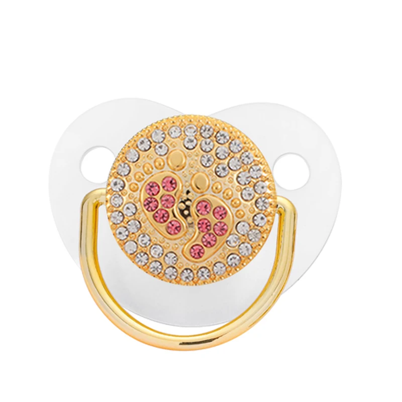 

BLINGONLY Прозрачная форма ног пустышка детская пустышка