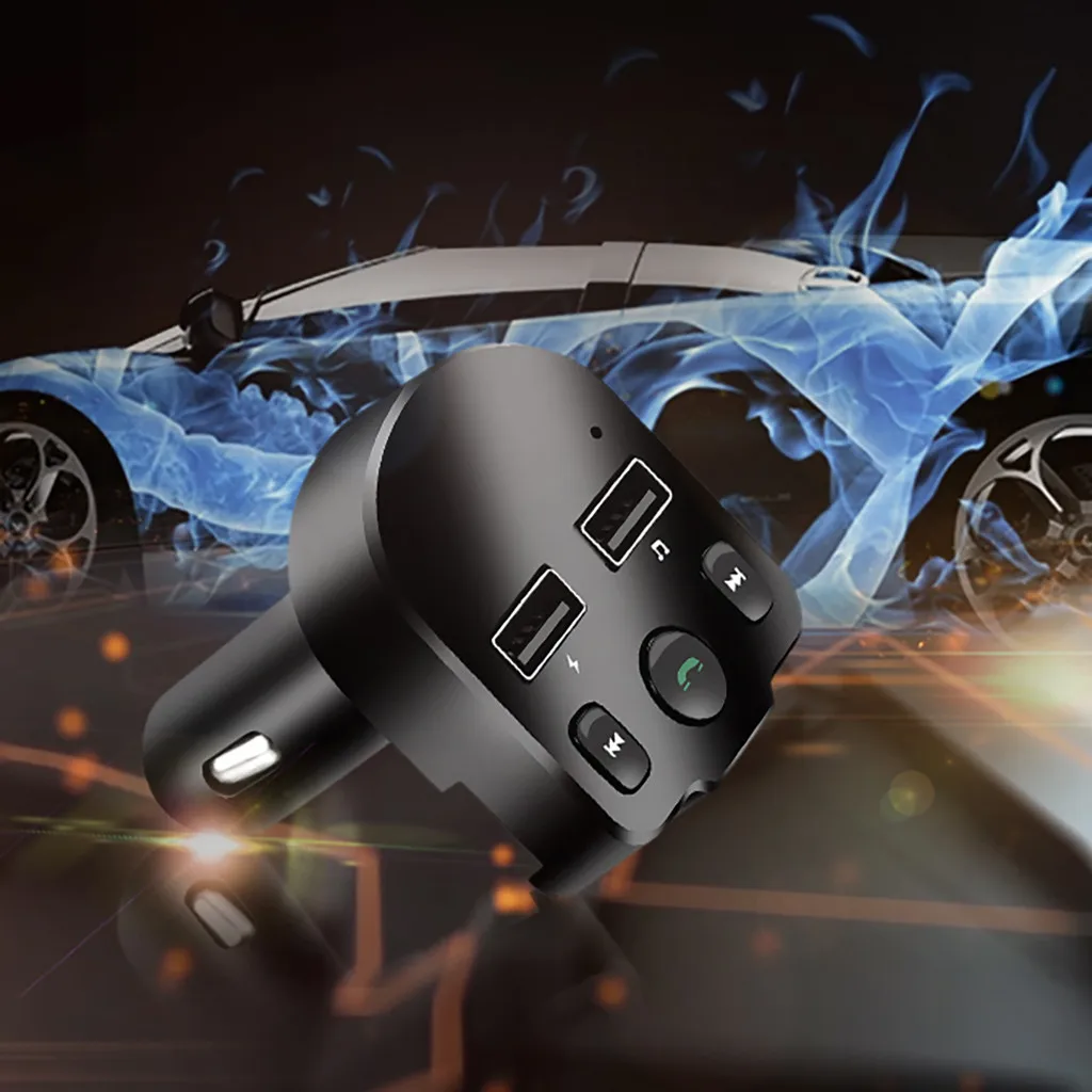 Автомобильный комплект громкой связи беспроводной Bluetooth fm-передатчик радио приемник адаптер MP3-плеер автомобильные аксессуары# BL30