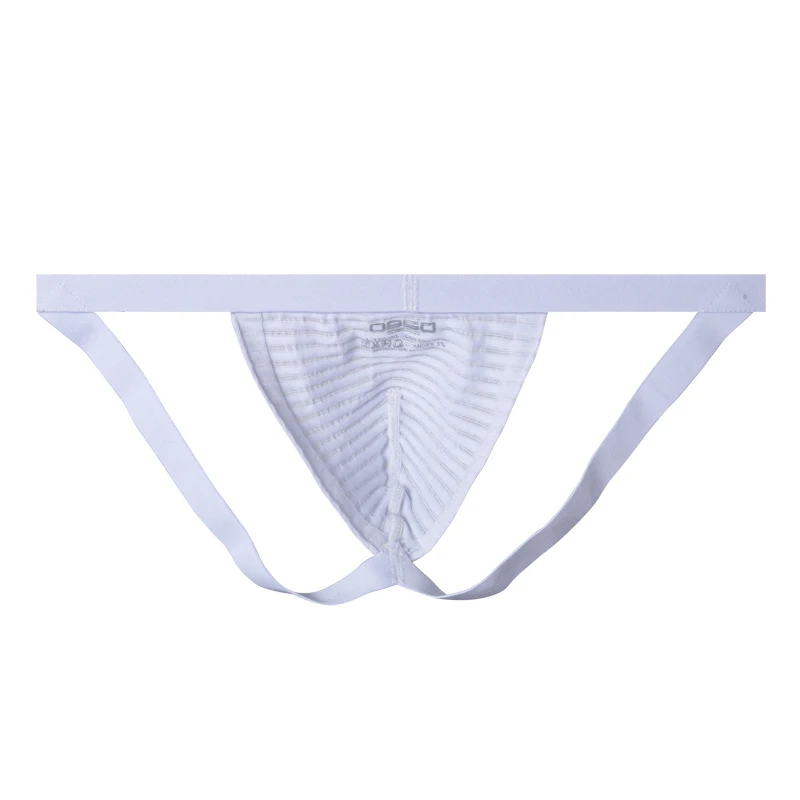 

2021 New Mens Jockstrap Underwear Sissy Men's Thong Low Waist Cotton Cloth Breathable Bikini Men Underpants Jockstraps Cueca