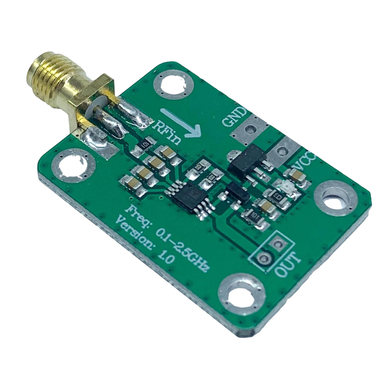 

0.1-2.5GHz RF Power Meter Logarithmic Detector Signal Power Detector