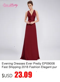 Robe De Soiree Ever Pretty женские элегантные вечерние платья винтажные атласные кружевные вечерние платья с рукавом три четверти