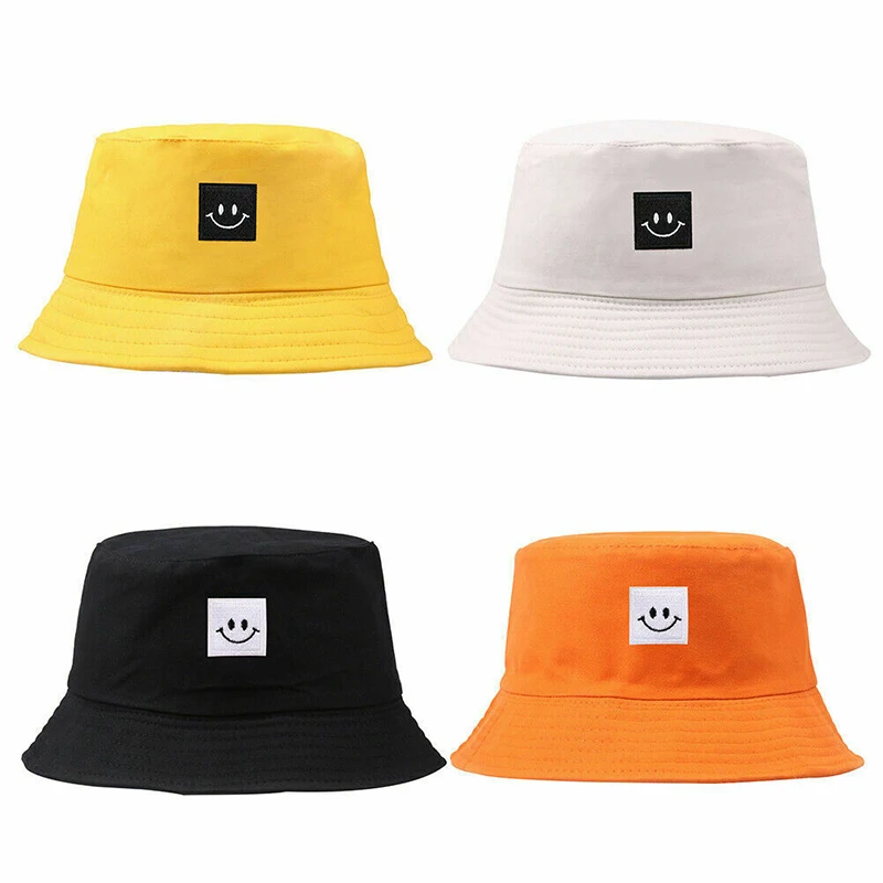 

Складная Панама с изображением смайлика для мужчин и женщин