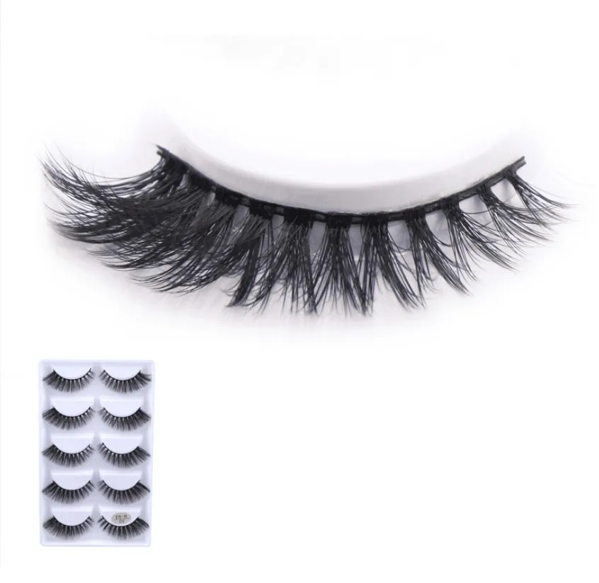 Новинка 2020 5 пар ресниц 3d норковые ресницы натуральные длинные 1 коробка см