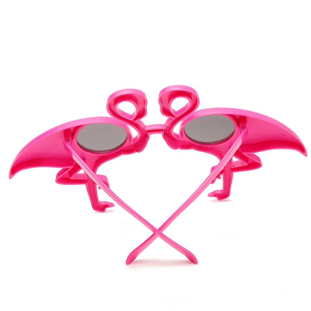 

3pcs Cosplay Glasses Funny Eyeglasses Creative Party Glasses for Bar Hawaii (Purple and Red Frame, Gray Lens)