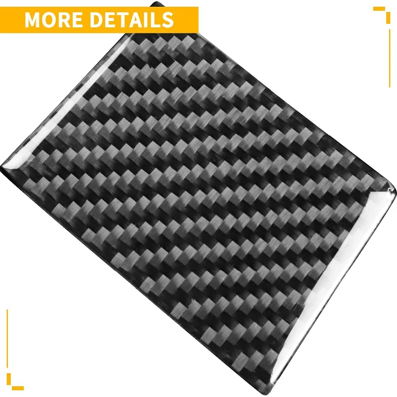 

Carbon Fiber for Nissan 350Z 2003-2009 Car Interior Accessories Co-Pilot Cup Holder Storage Door Panel Sticker Trim