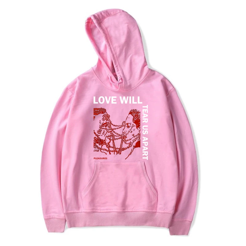 Мужская толстовка с надписью Lil Peep Love Will уличная одежда большого размера в стиле
