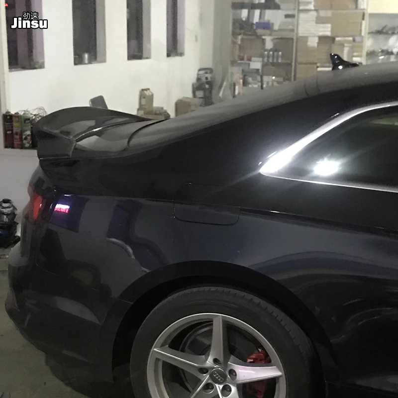 Стиль Renntech спойлер для заднего багажника из углеродного волокна audi a5 coupe 2 двери