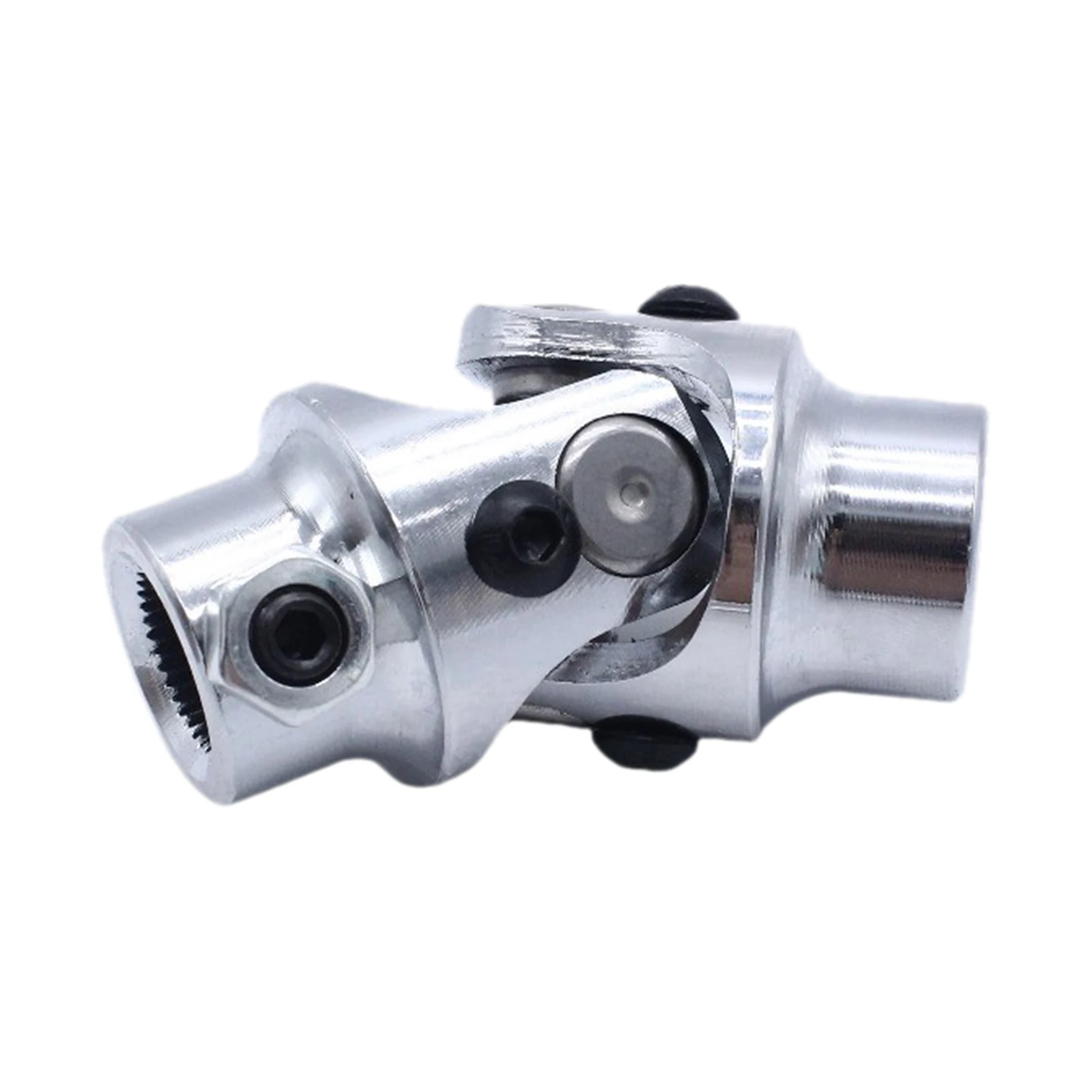 

Round Coated Single Steering Shaft Column Universal U Joint 3/4"-36 3/4" DD Working Angle 38° Degree Replace Automotive