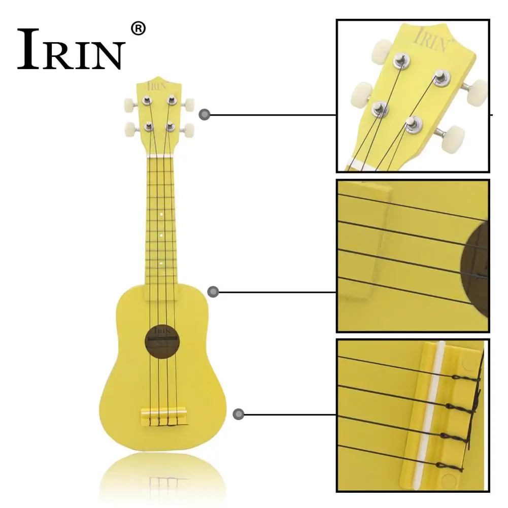 21 дюймов Гавайская гитара акустическая + сумка ремешок струна Капо набор