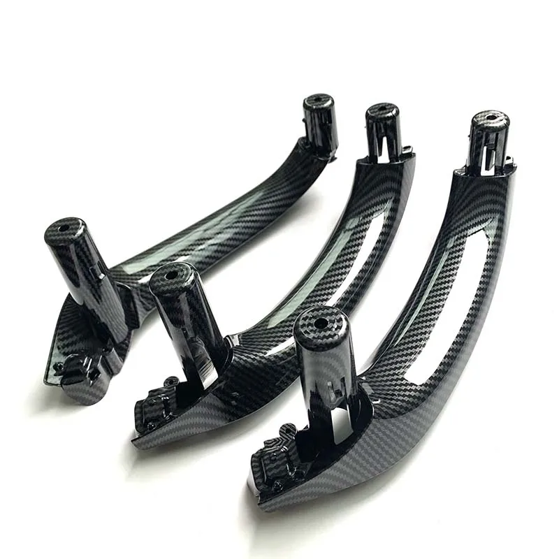 Обновленный LHD RHD комплект из 4 предметов внутренняя дверь углеродного волокна