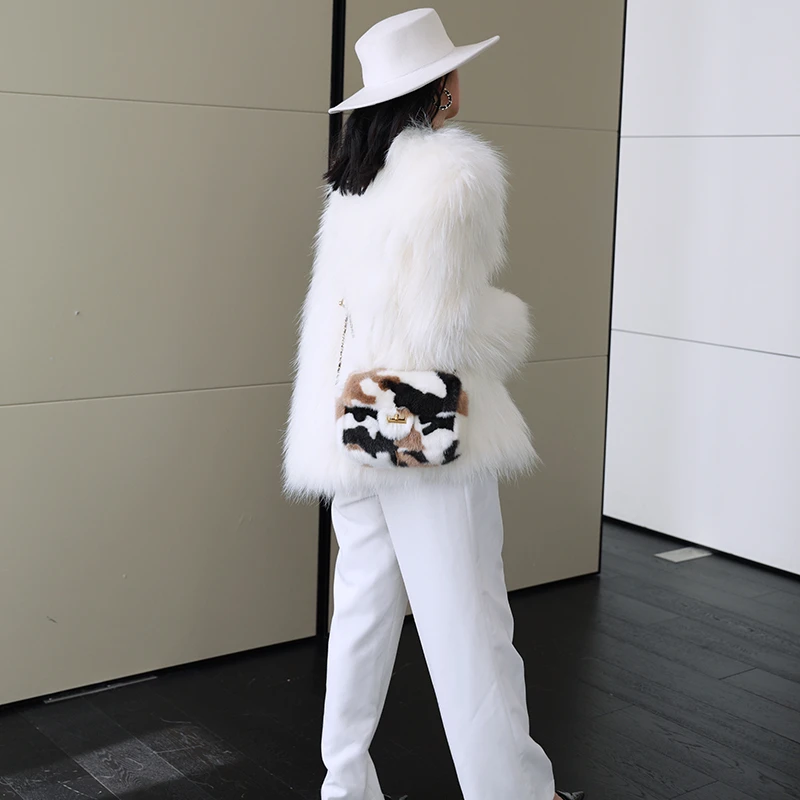 KAISHIN женская модная сумка через плечо из натуральной овечьей кожи с откидной