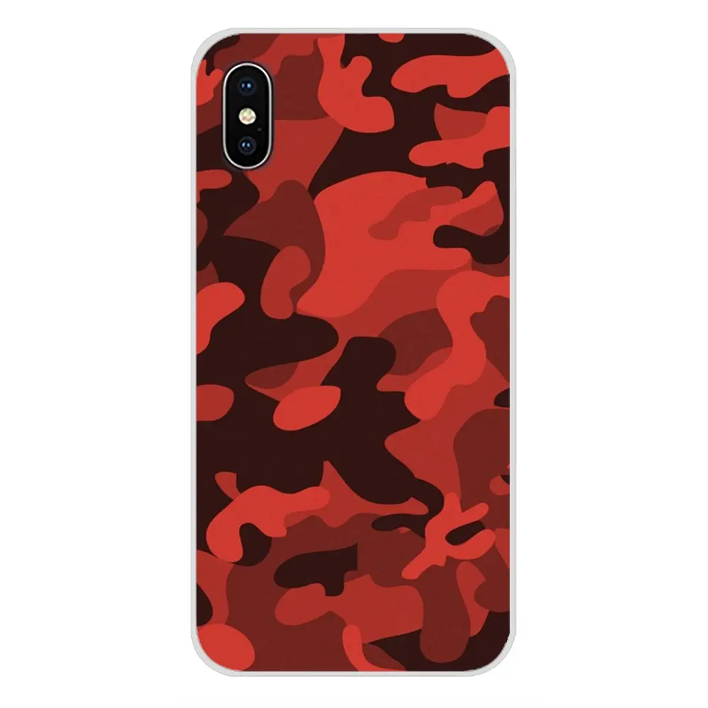 Camouflage Pattern Camo military Army For Xiaomi Redmi 4A S2 Note 3 3S 4 4X 5 Plus 6 7 6A Pro Pocophone F1 Transparent TPU Cover | Мобильные